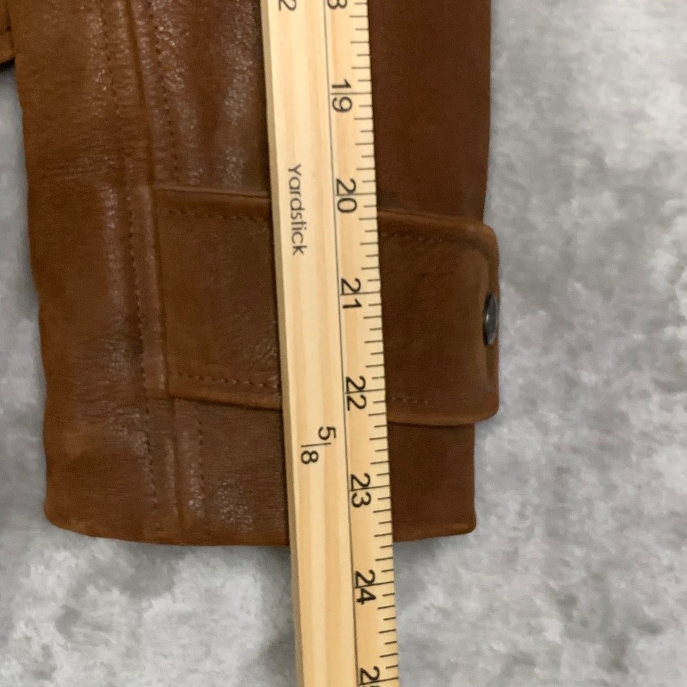 Lone Pine Aspen American Made Leather Jacket Mens 40 Brown Field Rancher Bomber - Picture 15 of 16